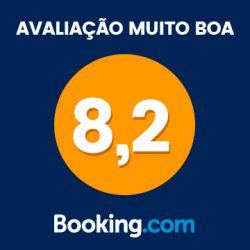 Confira nossa avaliação no Booking.com